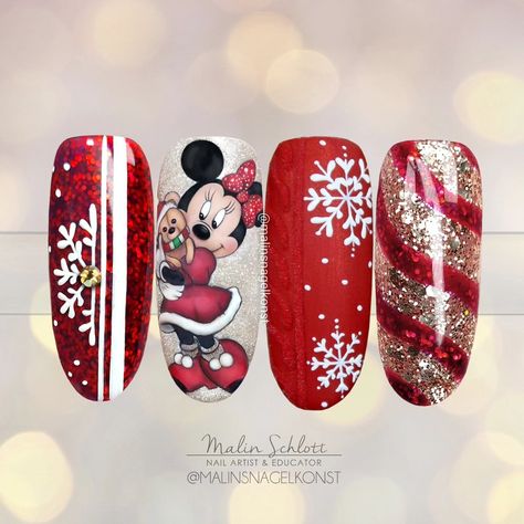 All Posts • Instagram Mega Base, Mickey Mouse Nail Art, Disneyland Nails, Mickey Mouse Nails, Minnie Mouse Nails, Christmas Nail Ideas, Cute Critters, Animal Nail Art, Snowflake Nail Art