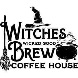 Witch Coffee, Cricut Halloween, Halloween Fonts, Wood Burning Crafts, Altered Bottles, Witch Books, Silhouette America, Witches Brew, Kitchen Witch