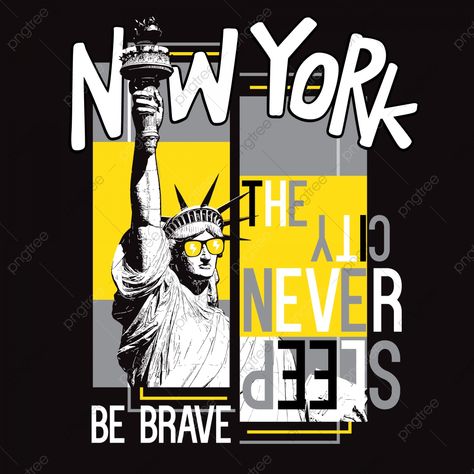 Statue Of Liberty New York, T-shirt Design Illustration, Liberty New York, Design Dragon, T Shirt Logo Design, New York T Shirt, Free T Shirt Design, Design Jersey, Shirt Logo Design