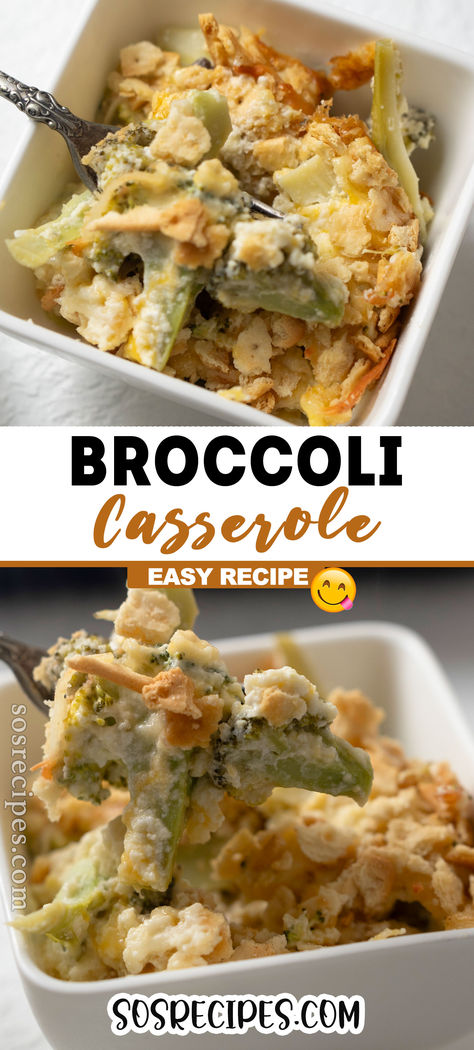 This casserole features tender broccoli florets in a creamy, cheesy filling, topped with crumbled crackers. It’s so simple to make that you can prepare it any time of the day, even for breakfast. In my everyday life, I prefer quick and easy meals with ingredients I always have at home. This broccoli casserole with cheddar cheese and crackers is one such dish, perfect as a main course or served alongside fresh salad, baked potatoes, or leftover roasted turkey or chicken. Broccoli Dishes Recipes, Brocolli Cheese Casserole Recipe, Broccoli Casserole Recipes, Brocolli And Cheese Casserole Recipes Easy, Brocolli Cheese Potato Casserole, Brocolli Chicken Cheese Rice Casserole, Cheesey Chicken Brocolli Casserole, Broccoli Dishes, Broccoli Recipes Casserole