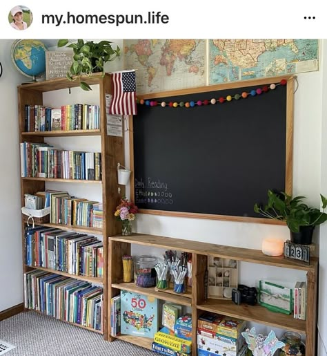 Homeschool Room Decor, Homeschool Room Design, Homework Room, Vintage Kids Room, Homeschool Decor, Classroom Makeover, Homeschool Room, Homeschool Inspiration, Home Daycare