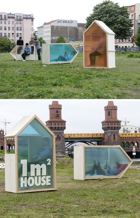 Smallest House, Mobile Architecture, Temporary Architecture, Mobile Living, Micro House, Urban Furniture, Street Furniture, Urban Spaces, Small World