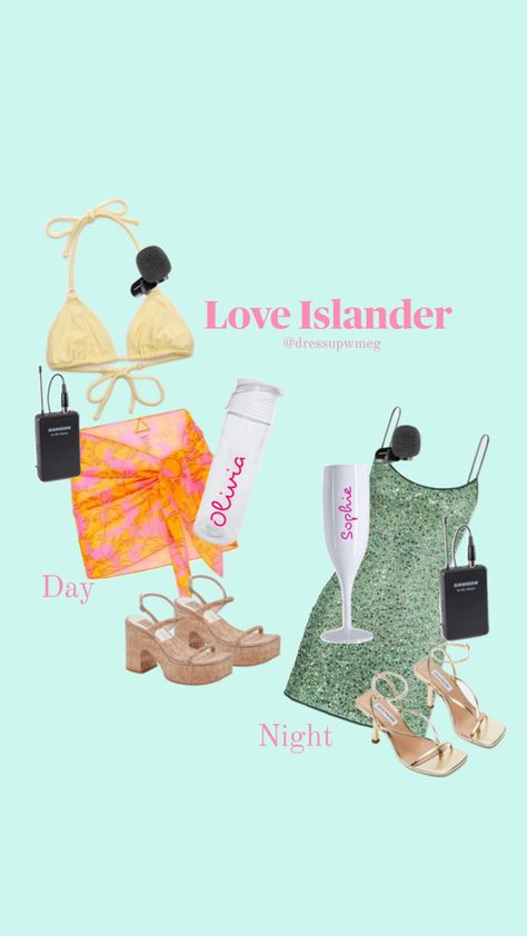 Day to night looks for a Love Island costume Love Island Costume, Love Island Costumes, Vaction Outfits, Love Island Outfits, Island Outfits, Trendy Halloween Costumes, Big Little Reveal, Trendy Halloween, Love Island