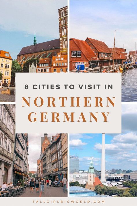 From a local's perspective, here are 8 cities in Northern Germany you need to visit! Northern Germany cities | Northern Germany towns | where to visit in Northern Germany | where to visit in Germany | places to visit in Northern Germany | places to visit in Germany | Northern Germany travel destinations | Germany travel destinations | Northern Germany travel tips | Germany travel tips | Germany travel guide | #NorthernGermany #Germany Northern Germany Travel, Germany Cities, Germany Places, Germany In Winter, Places To Visit In Germany, Germany Holiday, Traveling Board, Travel Denmark, North Germany