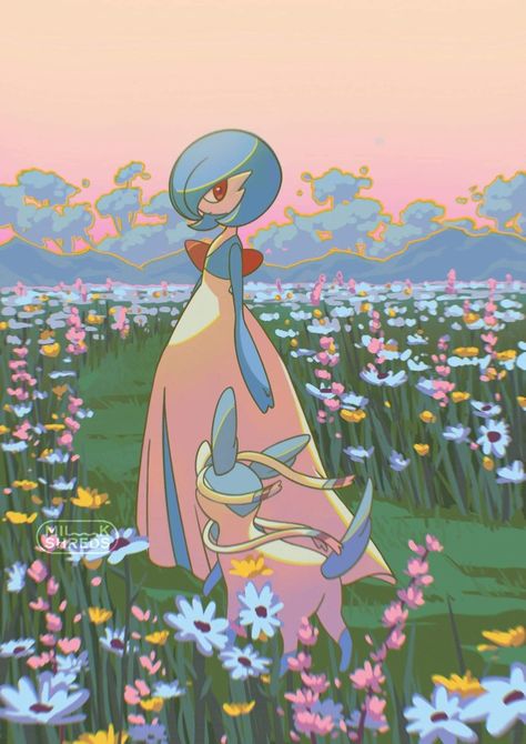 Shiny Gardevoir, Wooper Pokemon, Twitter Drawing, Drawing Pokemon, Pokemon Backgrounds, 8bit Art, Cute Pokemon Pictures, Shiny Pokemon, I'm Grateful