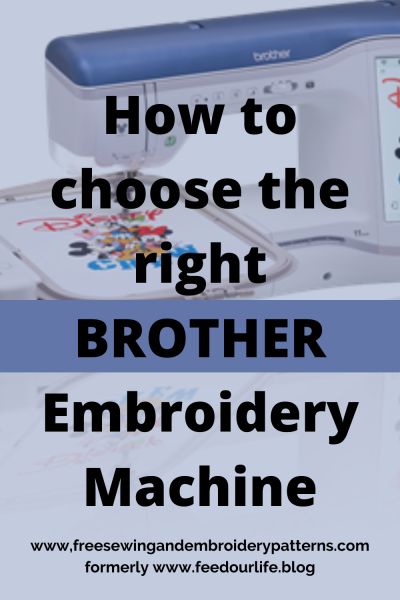 My Favorite Brother Embroidery Machines – Feed Our Life Board Crafts, Pe Design, Brother Embroidery Machine, Brother Embroidery, Top Diy, Party Projects, Cheap Crafts, General Crafts, I Trust