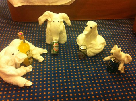 Sneaking alcohol on a cruise ship is always a touchy subject - so don't get caught like these guys! #cruise #vacation #alcohol Sneaking Alcohol, Sneak Alcohol On Cruise, How To Sneak Alcohol, Sneak Alcohol, Towel Animals, Cruise Deals, Cruise Tips, Cruise Travel, Cruise Vacation