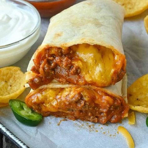 Copycat Taco Bell Chili Cheese Burrito Taco Bell Seven Layer Burrito, Copy Cat Chili Cheese Burritos, Frito Burrito Taco Bell Recipe, Single Lunch Ideas, Taco Bueno Copycat Ground Beef, Chili Cheese Burrito Taco Bell Recipe, Chili Cheese Frito Burrito, Beef Meximelt Recipe (taco Bell Copycat), Chilli Cheese Burrito Taco Bell