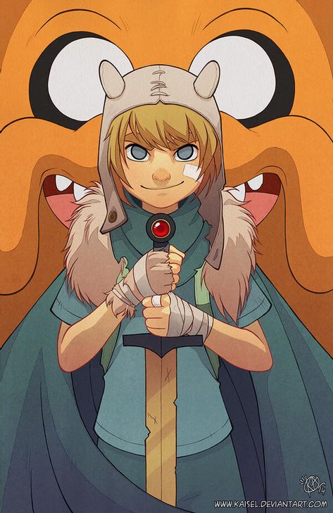 ArtStation - Hero, Tatiana Demakina Jake Adventure Time, Finn Jake, Image Spiderman, Adventure Time Wallpaper, Adventure Time Cartoon, Adventure Time Finn, Finn The Human, Jake The Dogs, Adventure Time Art