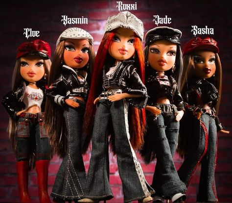 Bratz Dolls Characters, Bratz Dolls Original, Bratz Rock Angelz, Bratz Characters, Bratz Movie, Childhood Aesthetic, Black Bratz Doll, Bratz Doll Outfits, Instagram News