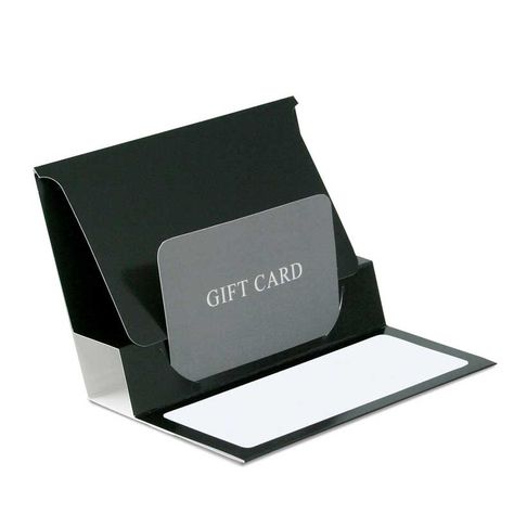 Credit Card Envelope, Pop Up Gift Card, Pop Up Gift, Business Card Design Black, Card Box Holder, Gift Card Design, Vip Card, Gift Card Holders, Wholesale Packaging