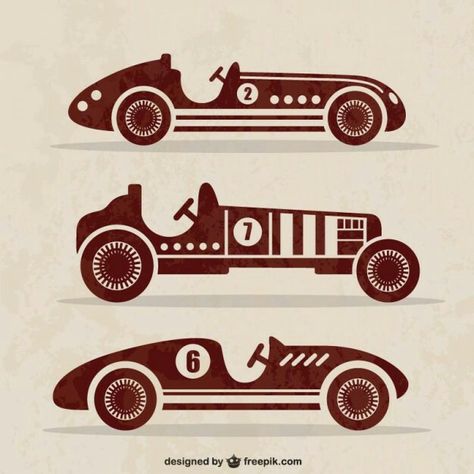 Retro Cars Vector, Red Race, Wooden Toy Cars, Car Silhouette, Race Car Party, Car Vector, Silhouette Portrait, Vintage Race Car, Photos Hd