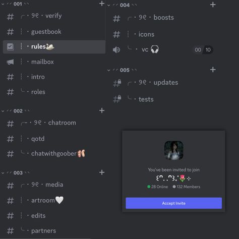 Study Discord Server, Coquette Discord Server, Discord Server Names, Discord Server Layout, Discord Server Ideas, Discord Server, Something To Do, Art Reference, Layout