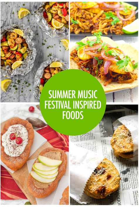 Summer Music Festival Inspired Foods Find your inner festival goer with these 6 music festival recipes inspired by Wild Mountain Music Festival - all from Alberta bloggers. via @fbcanada Festival Themed Party Food, Music Festival Food Ideas, Festival Food Ideas, Music Festival Food, Weird Recipes, Masskara Festival, Canadian Recipes, 29 Birthday, Festival Themed Party