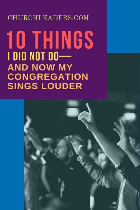 In one year, this congregation sings louder, more heartily, and more of them sing. 10 things this worship leader did NOT do to help make that happen. #worship #worshipleader #churchworship #churchsinging #congregationalmusic #church #Sundayworship Women Worship Leader Outfits, Worship Leader Tips, Worship Leader Outfit Women, Top Worship Songs, Worship Leader Outfit, Worship Pastor, Worship Leading, Christian Mentoring, Worship Ministry