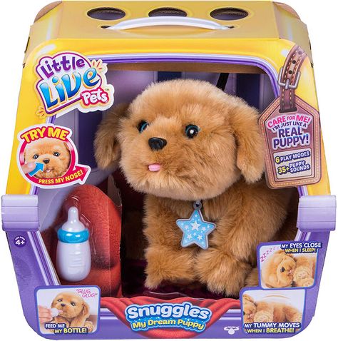 Puppy Snuggles, Little Live Pets, Puppy Kisses, Moose Toys, Puppy Play, Baby Alive, Pet Puppy, My Dream, Toys For Girls