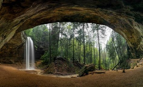 RV Camping Near Hocking Hills State Park - Cruise America Midwest Weekend Getaways, Ohio Getaways, Ohio Attractions, Hocking Hills Cabins, Ohio State Parks, Hocking Hills State Park, Cuyahoga Valley National Park, Hocking Hills, Scenic Byway