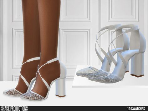 ShakeProductions' Bohemian Wedding - Wedding Heels 2 Sims 4 Wedding Heels, Sims 4 Cc Wedding Heels, Sims 4 Wedding Shoes Cc, Sims 4 Wedding Accessories, Sims 4 Cc Princess Shoes, Sims 4 Wedding Shoes, Sims4 Cc Wedding, Sims Tattoo, Snow White Shoes