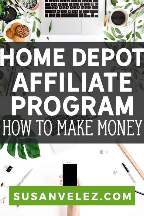 Are you a home and Garden blogger? Do you have experience with home repair and are looking for ways to make money? Well, today, we are going to take a look at the Home Depot affiliate program and how to make money in this multibillion-dollar industry. via @susanwptutorial Get Paid Online, Teaching Degree, Pinterest Affiliate, Education Degree, Pinterest Affiliate Marketing, Affiliate Marketing Tips, Making Extra Cash, Affiliate Marketing Programs, Sales Strategy