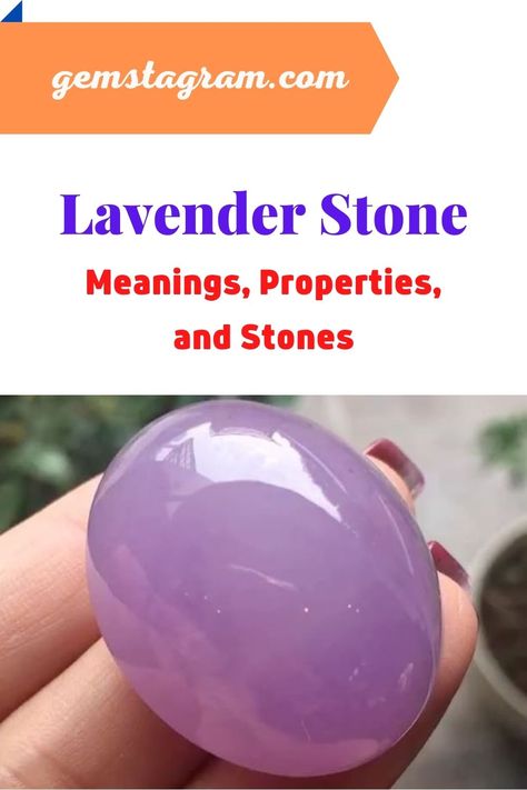 Stone Meanings, Agate Meaning, Lavender Stone, Crystal Stones, Jasper Stone, Energy Crystals, The Stone, Crystals Minerals, Crystals And Gemstones