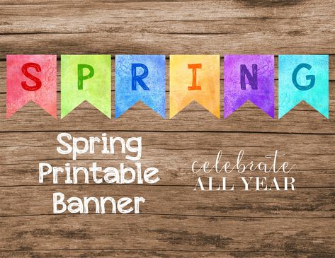 I can't wait for Spring! Check out my newest banner in my #etsy shop: Spring Printable Banner https://etsy.me/2T5RWkK #papergoods #rainbow #easter #spring #colorfulbanner #classroom #party #seasons #watercolor Welcome To Our Team, Spring Banner, Appreciation Printable, Spring Printables, Teacher Craft, Candy Bar Wrappers, Bar Wrappers, Printable Banner, Easter Celebration