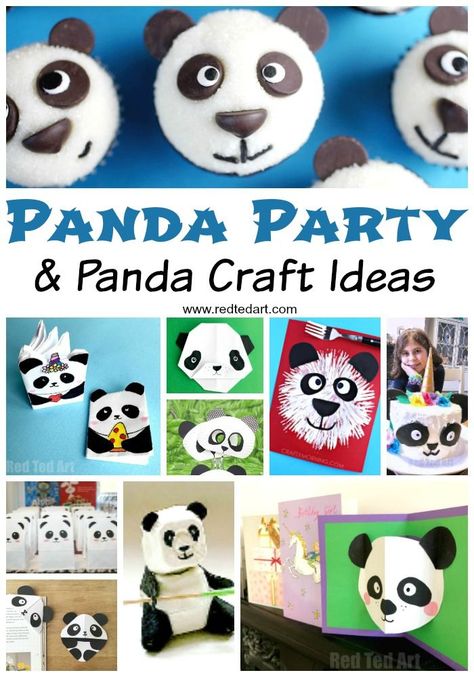 Must Try Easy Panda Crafts for Kids. How to make a panda. Paper Panda Crafts. Panda party ideas. Pandacorn ideas. Pandacorn crafts. Panda cake. Panda Card DIY. #Panda #crafts #party #pandacorn Panda Crafts For Kids, Cute Animal Crafts, Panda Party Ideas, Panda Crafts, Panda Themed Party, Diy Panda, Fish Alphabet, Panda Birthday Cards, Paper Panda