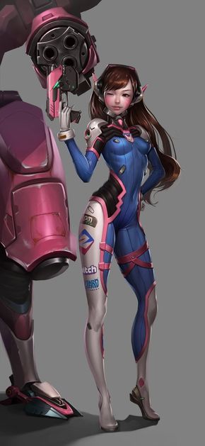 D.va Art, Ar Book, Dva Overwatch, Overwatch Wallpapers, D.va Overwatch, Sweet Pictures, Overwatch Fan Art, Girls Art, Art Manga