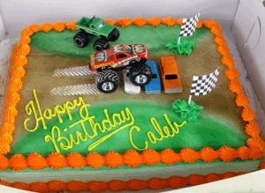 caleb.cake.small.gif 300×219 pixels Grave Digger Cake, Monster Jam Birthday Cake, Monster Truck Cakes, Monster Jam Cake, Monster Truck Birthday Cake, Monster Truck Birthday Party Ideas, Truck Birthday Cake, Truck Birthday Party Ideas, Monster Jam Party