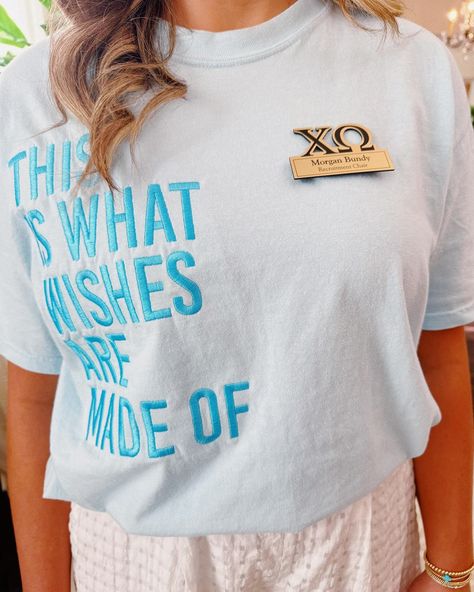 LET’S GIVE IT UP FOR PHILANTHROPY!!!!! 👏🏻👏🏻👏🏻💫💫💫 Make-A-Wish is the heartbeat of our chapter and we’ve loved sharing it with all of you- now onto SISTERHOOD!!! 💖💖💖 Phi Mu Philanthropy Shirts, Sorority Philanthropy Shirts, Recruitment Shirts Sorority, Philanthropy Outfits, Sorority Recruitment Decorations, Recruitment Decorations, Sorority Recruitment Shirts, Sorority Philanthropy, Philanthropy Shirts