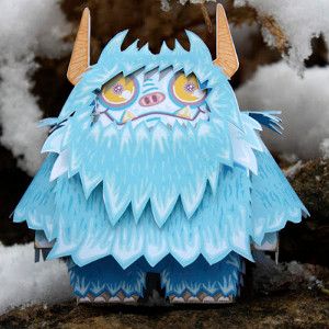 Printable Paper Monster Toy | AllFreeKidsCrafts.com this site has dozens of great paper printables! Yeti Collection, Free Printable Crafts, Yeti Cooler, Monster Toys, Sweet Paper, Homemade Toys, Paper Toy, Monster Mash, Theme Halloween