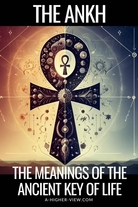 In ancient times, the Ankh was a symbol of life, vitality, and immortality.  Known as the “key of life” or the “cross of life,” it was often depicted in the hands of gods and pharaohs, signifying their divine power and connection to the eternal.  In this article, we explore the history and symbolic meanings of the ankh, tracing its journey from the sands of ancient Egypt to its place in the contemporary world.  #ankh #ankhsymbol #ankhmeaning #symbolsandmeanings #keyoflife #crossoflife #egyptian Ancient Egyptian Symbols And Meanings, Symbols Of God, Ankh Meaning, Egypt Symbols, Sacred Geometry Meanings, Ankh Egyptian, The Contemporary World, Egyptian People, Ancient Egypt Pharaohs