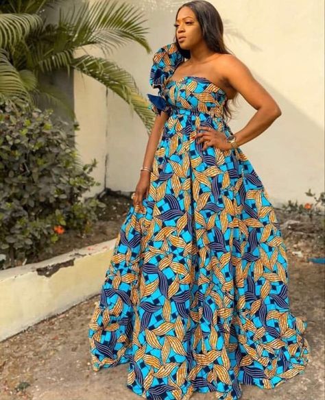 African Print Dresses Wedding, Fashion Short Dresses, African Formal Dress, Dresses African Print, Style Ankara, All White Party Outfits, Custom Outfits, African Traditional Wear, African Traditional Wedding Dress