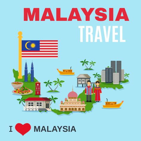 Outdoorsy Lifestyle, Malaysia Culture, Study Abroad Packing, Gmat Exam, Vast Landscape, Scenic Places, Tourism Poster, Travel Poster Design, Malaysia Travel