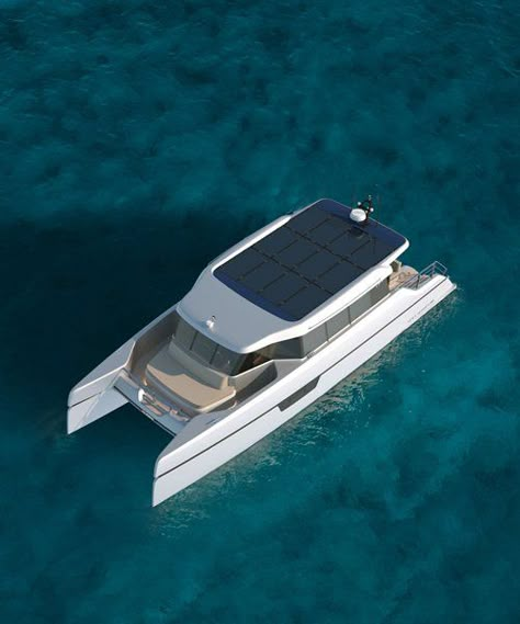 Electric Yacht, Luxury Catamaran, Sailboat Solar Panels, Solar Catamaran, Solar Yacht, Offshore Powerboats, Yatch Boat, Catamaran Yacht, Yacht World