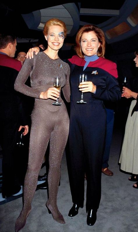 Nana Visitor, Star Trek Actors, Star Trek Crew, Star Trek Uniforms, Star Trek Cast, Kate Mulgrew, Jeri Ryan, Paddy Kelly, Star Trek Tv