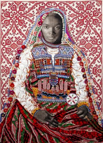 Contemporary African Art, African Textile, Contemporary Textiles, Architecture Tattoo, South African Artists, African Artists, African Textiles, Cultural Identity, African Culture