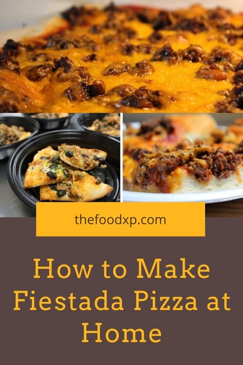 School Taco Pizza, Fiestada Pizza School Lunch, School Mexican Pizza Recipe, Fiesta Pizza Recipe, Fiestada Pizza, School Cafeteria Pizza Recipe, Cafeteria Pizza, Mexican Pizza Recipe, School Pizza