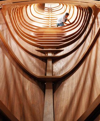 Spirit Yachts, Classic Wooden Boats, Wooden Boat Building, Build Your Own Boat, Wooden Boat Plans, Boat Interior, Wood Boats, Boat Stuff, Classic Boats