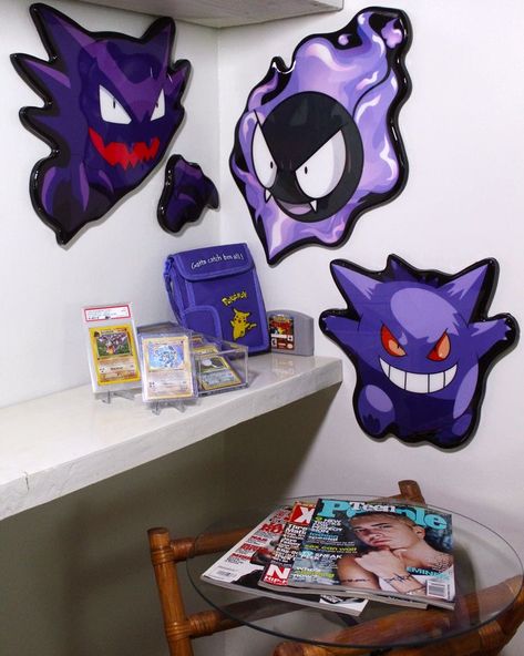 Pokemon Rug, Haunter Pokemon, Mini Wall Art, 3d Tiskárna, Pokemon Room, Hypebeast Room, Elegant Living Room Decor, Girls Wallpaper, Resin Art Painting