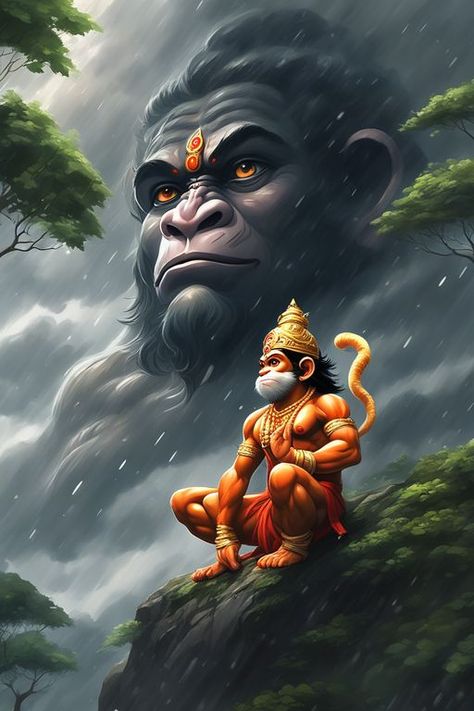 Hanuman's Beautiful AI images Agori Baba, Lord Hanuman Images, Jay Shivray, Christmas Salon, Diwali Vector, Hanuman Images Hd, Bal Hanuman, All God Images, Hanuman Ji Wallpapers