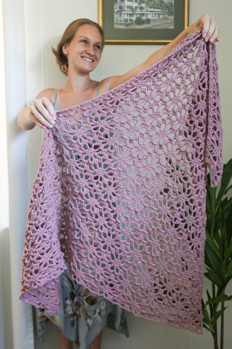 Stunning FREE Crochet Lace Shawl Pattern - Beautiful Wrap Crochet Shawl Pattern Free Easy Simple, Lacey Scarf Crochet Pattern Free, Bohemian Crochet Lace Shawl For Spring, One Size Crochet Lace Shawl, Winter Crochet Lace Shawl One Size, Crochet Triangle Shawl Pattern, Lace Shawl Pattern, Crochet Lace Shawl For Winter, One Size, Crochet Shawl Free