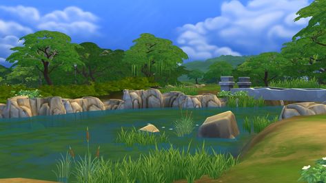 #thesims #thesims4 #sims4 #landscape #aesthetic Sims 4 Landscape, Landscape Aesthetic, Willow Creek, The Sims4, The Sims, Sims 4, Wallpapers