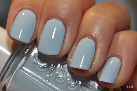 Blue Wedding Nails, Bridesmaids Nails, Nails For Bride, Fall Palette, Gray Nails, Nails Blue, Wedding Nails For Bride, Bride Nails, Essie Nail Polish