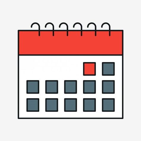 Calendar Drawing Illustrations, Calendar Icon Png, App Icons Red, Date Icon, Calendar Drawing, Icon Calendar, Red Calendar, Calendar Illustration, Calendar Png