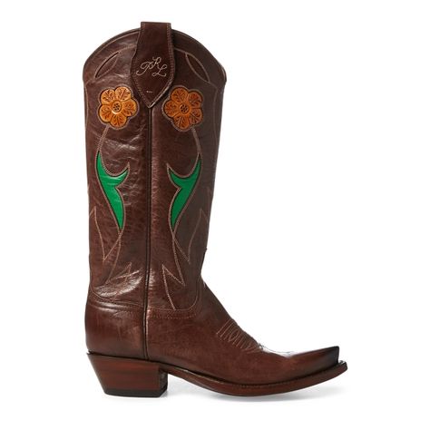 Ralph Lauren Cowboy, Ralph Lauren Boots, Women's Shoes Accessories, Cowboy Party, Leather Cowboy Boots, Cowboy Boot, Boots Women, Boot Shoes Women, Women Brands