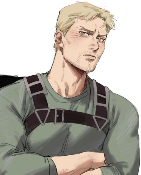 @ / thisuserisalive [ on insta ] “ inspired by the fake previews . ” . . . ♡ Reiner Fanart, Reiner Braun, Attack On Titan Series, Attack On Titan Fanart, Blonde Guys, Girly Art Illustrations, Fictional Crushes, Aesthetic Images, Attack On Titan Anime