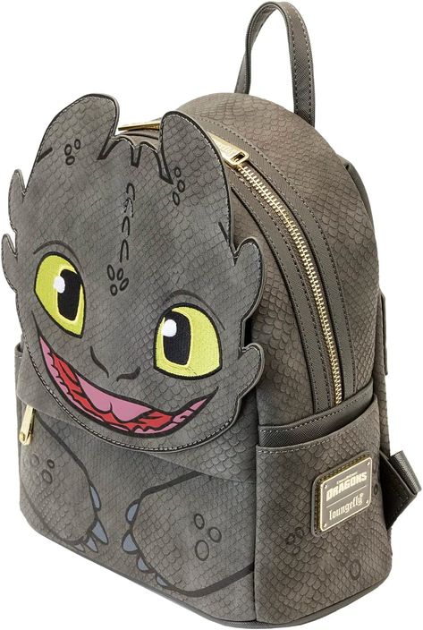 Toothless Cosplay, Dragon Toothless, Toothless Dragon, Train Dragon, Pet Dragon, Mini Mochila, Backpack Free, My Wallet, Loungefly Bag