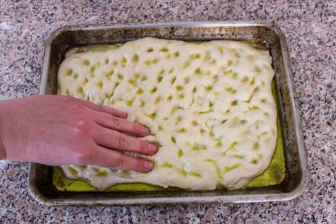 Shortcut Focaccia Bread with Premade Pizza Dough - The Default Cook Focaccia Bread Pizza Dough, Foccacia From Pizza Dough, Pizza Dough Focaccia Bread, Focaccia With Pizza Dough, Focaccia Bread With Pizza Dough, Focaccia From Pizza Dough, Focaccia Bread From Pizza Dough, Pizza Dough Focaccia, Focaccia Pizza Dough