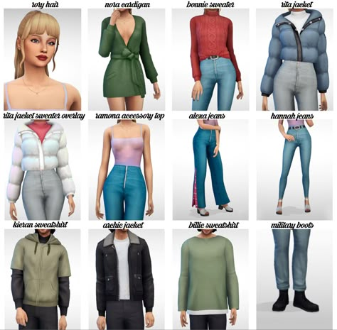 Sims 4 Cc Clothes Flannel, Sims 4 Cc Alexa, Sims 4 Winter Cc Maxis Match, Mods For Sims 4 Clothes, Sims 4 Cc Baddie Clothes Maxis Match, Ts4 Mm Clothes, Sims 4 Cc Collection Clothes, Winter Cc Sims 4, Sims 4 Mm Clothes