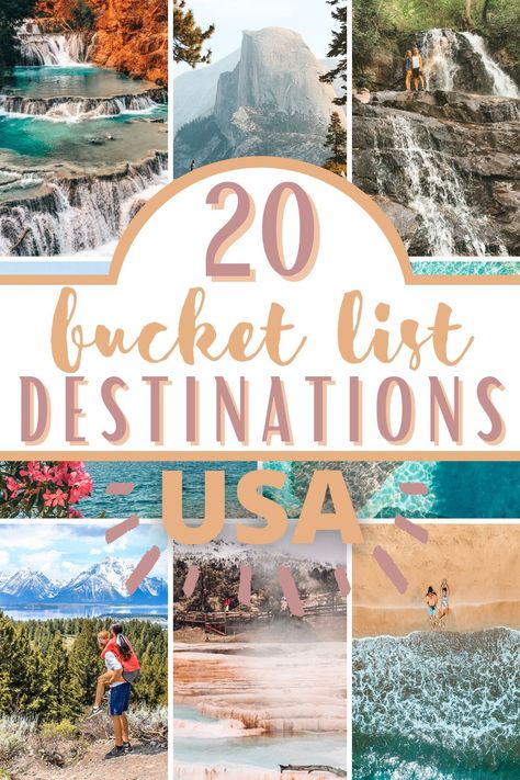 Underrated Travel Destinations, Ultimate Road Trip, Usa Destinations, Travel Bucket List Usa, Usa Travel Guide, Us Travel Destinations, Bucket List Destinations, Top Travel Destinations, Usa Travel Destinations